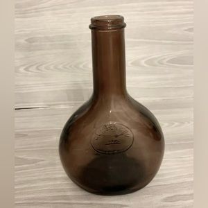 Vtg. Vase Bottle, Glassboro 1850 Deep Purple Glass Decanter, Wheaton NJ Pristine
